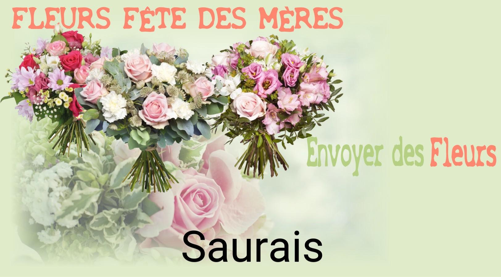 Bouquet de Fête des Mères livré à Saurais